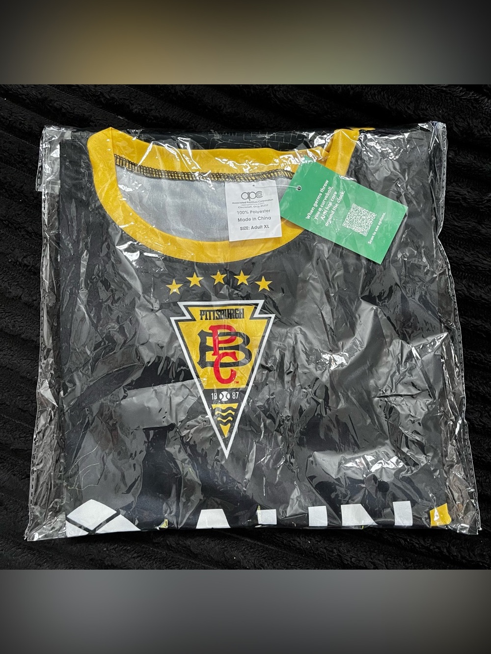 2026 Pittsburgh pirates soccer jersey unisex adult XL (SGA 6/27/26)